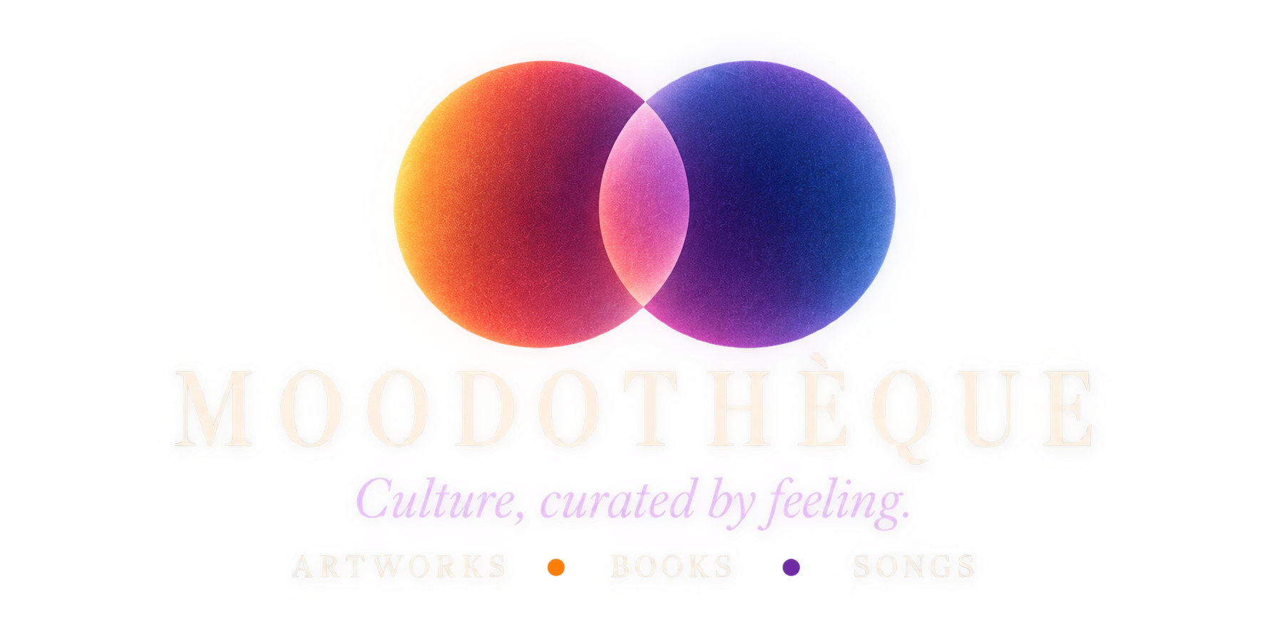 Moodothèque — Culture, curated by feeling. Books, artworks, sounds.